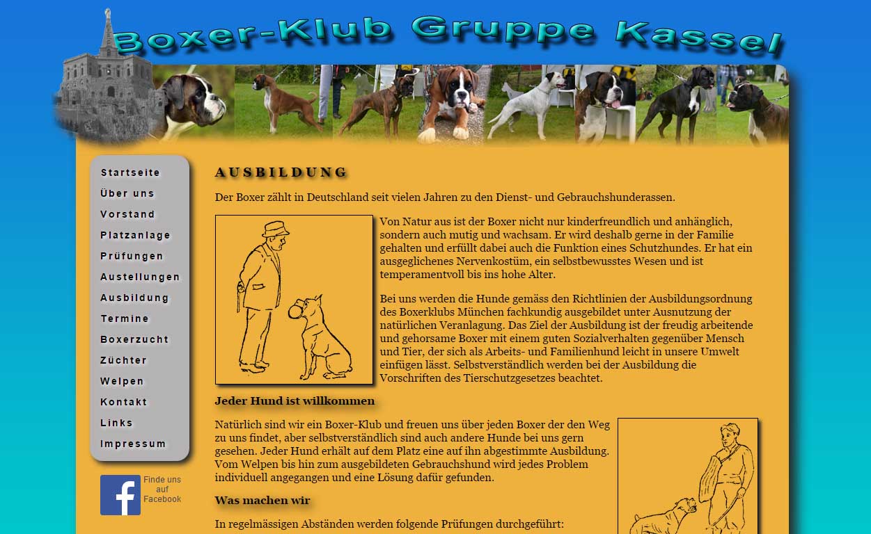  Boxer-Klub Gruppe Kassel - Ausbildung Illustration 